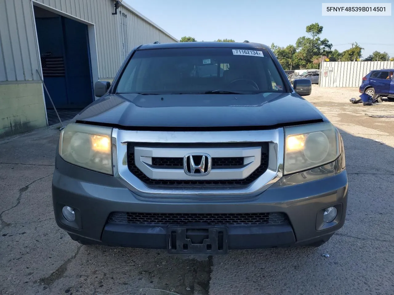 5FNYF48539B014501 2009 Honda Pilot Exl