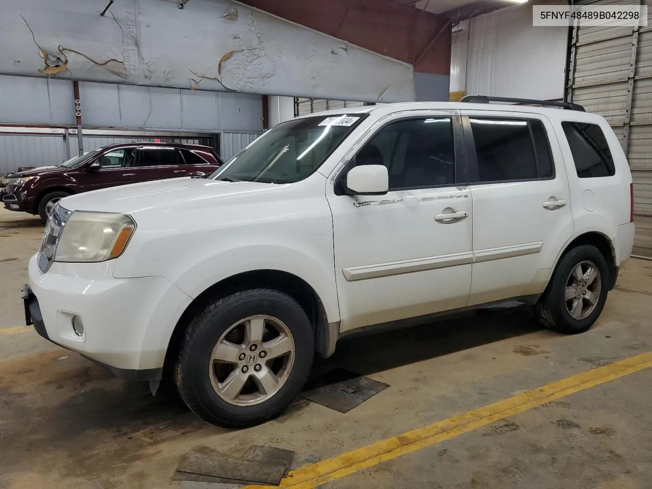 2009 Honda Pilot Ex VIN: 5FNYF48489B042298 Lot: 71672904