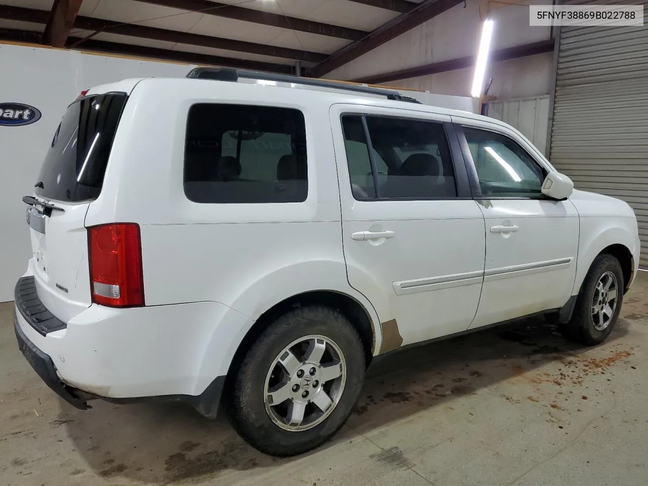 2009 Honda Pilot Touring VIN: 5FNYF38869B022788 Lot: 71748004