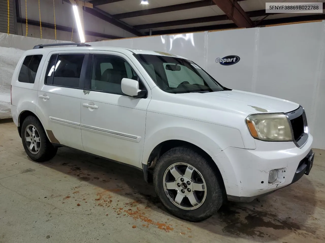 2009 Honda Pilot Touring VIN: 5FNYF38869B022788 Lot: 71748004