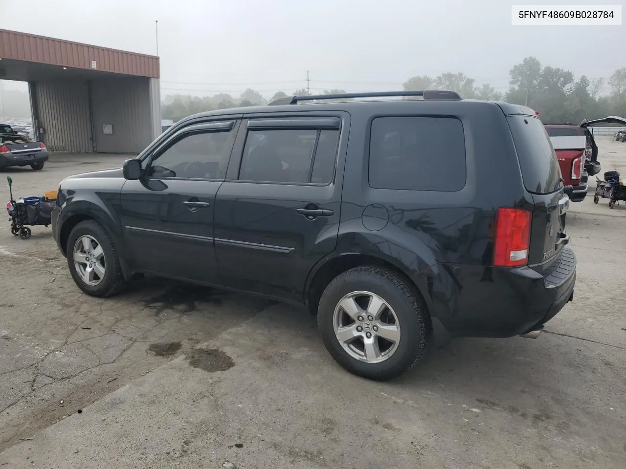 2009 Honda Pilot Exl VIN: 5FNYF48609B028784 Lot: 71892514