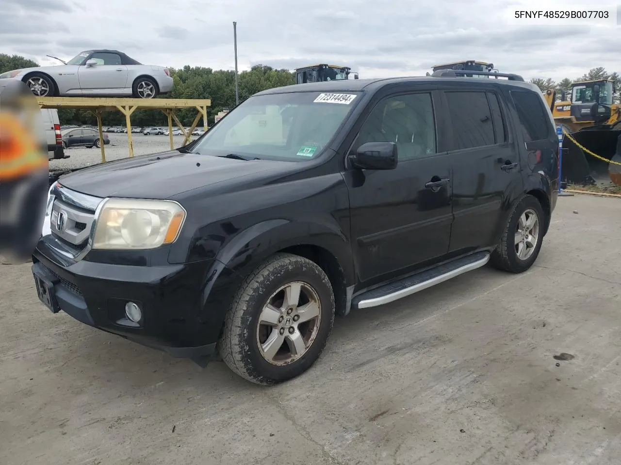 5FNYF48529B007703 2009 Honda Pilot Exl