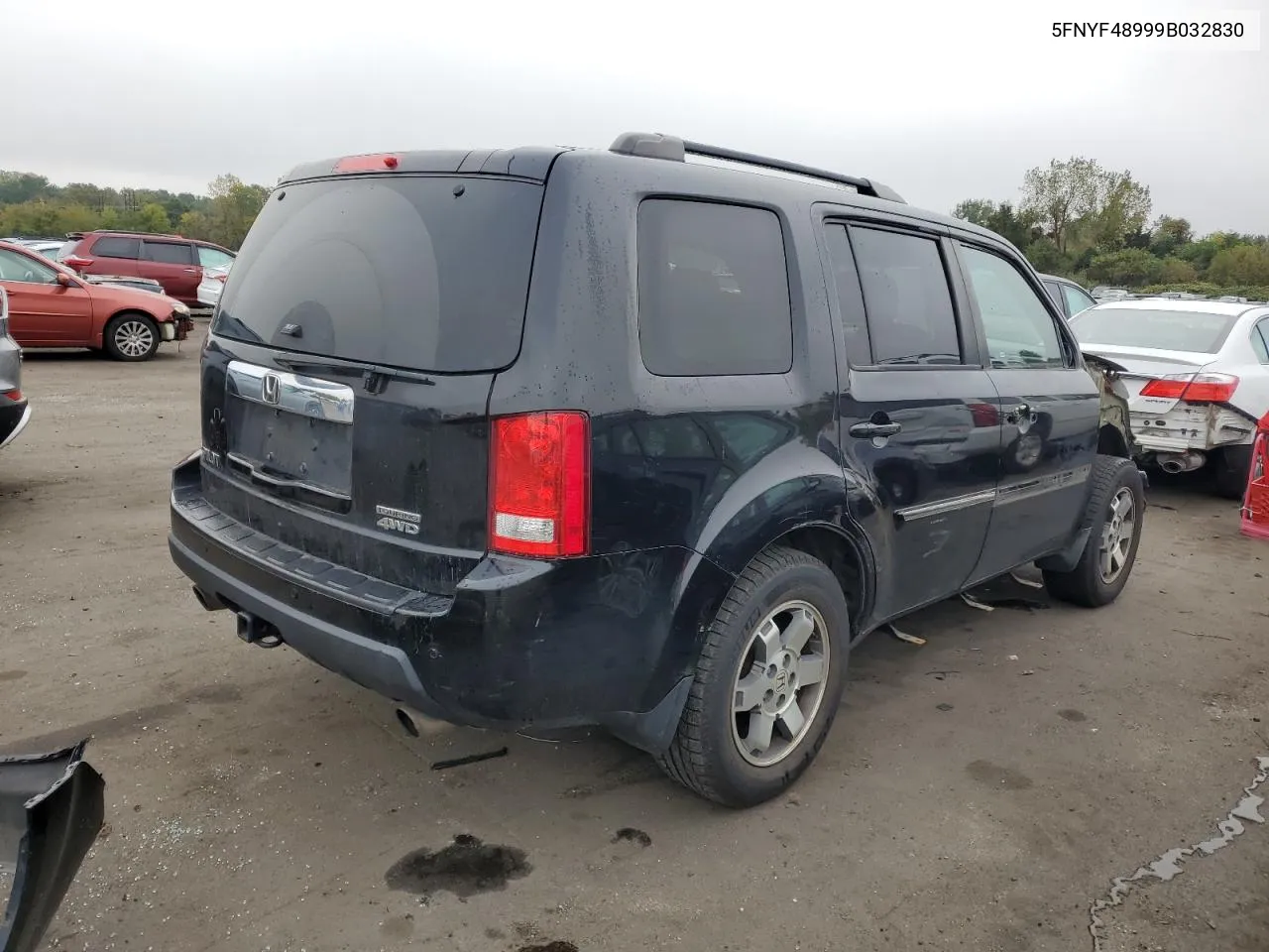 5FNYF48999B032830 2009 Honda Pilot Touring