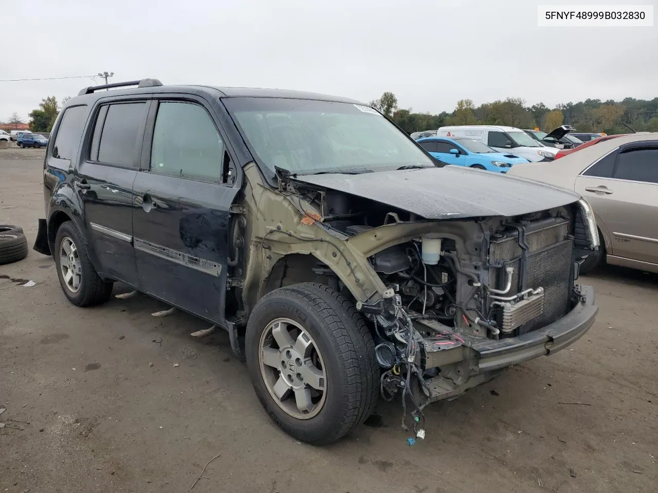 5FNYF48999B032830 2009 Honda Pilot Touring