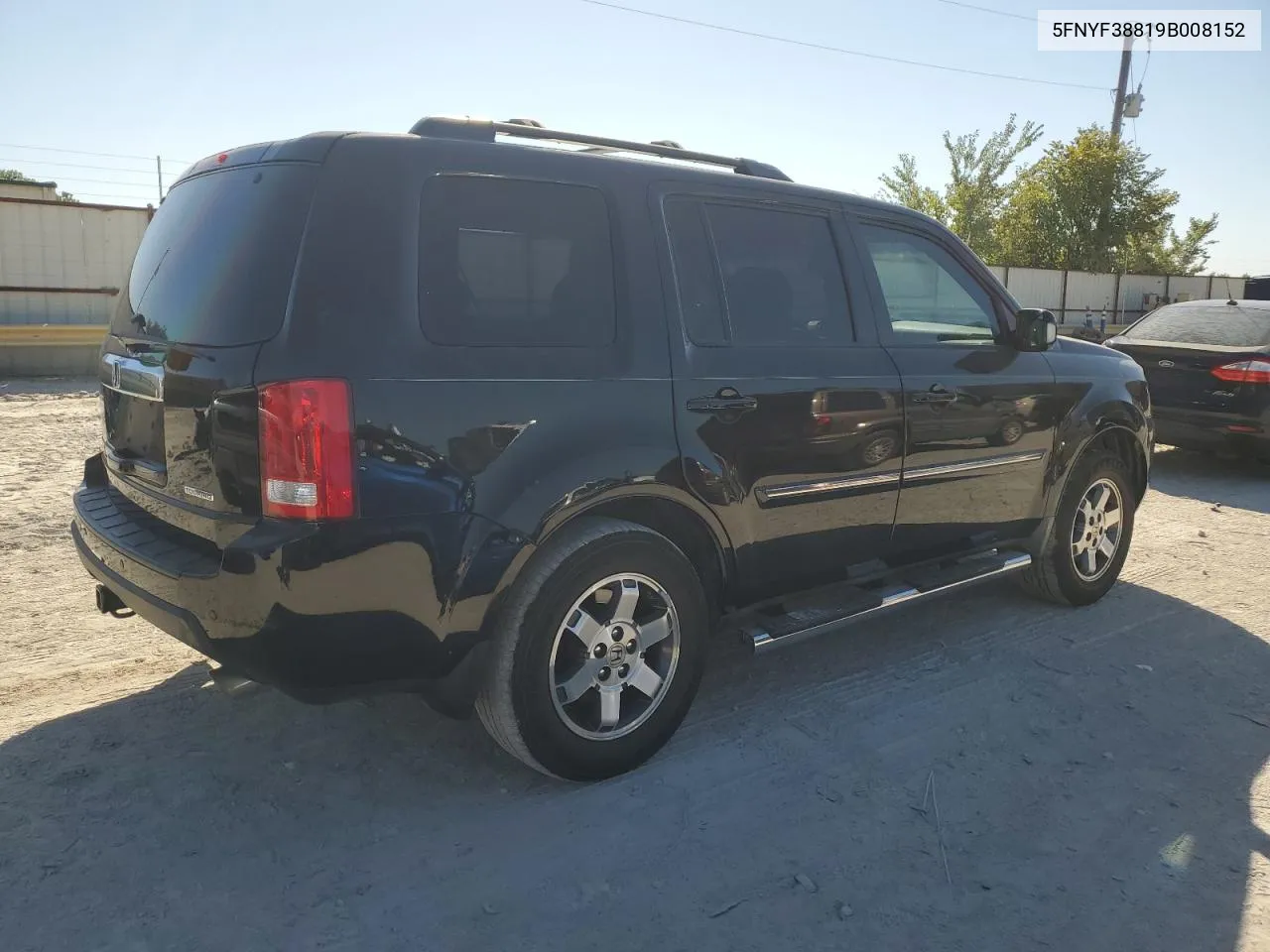 2009 Honda Pilot Touring VIN: 5FNYF38819B008152 Lot: 72543924