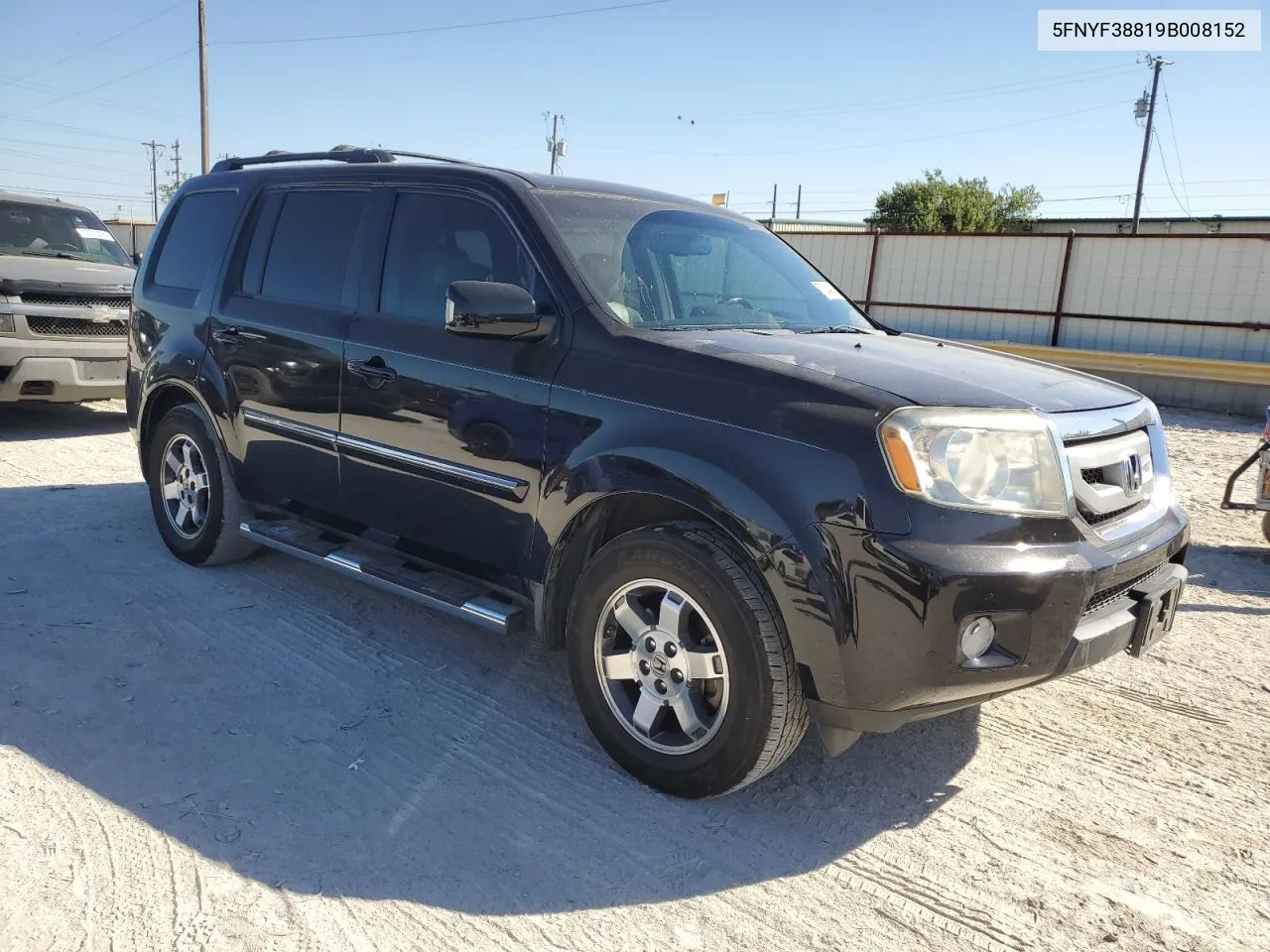 5FNYF38819B008152 2009 Honda Pilot Touring