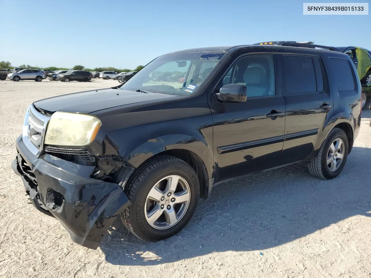 2009 Honda Pilot Ex VIN: 5FNYF38439B015133 Lot: 72661194