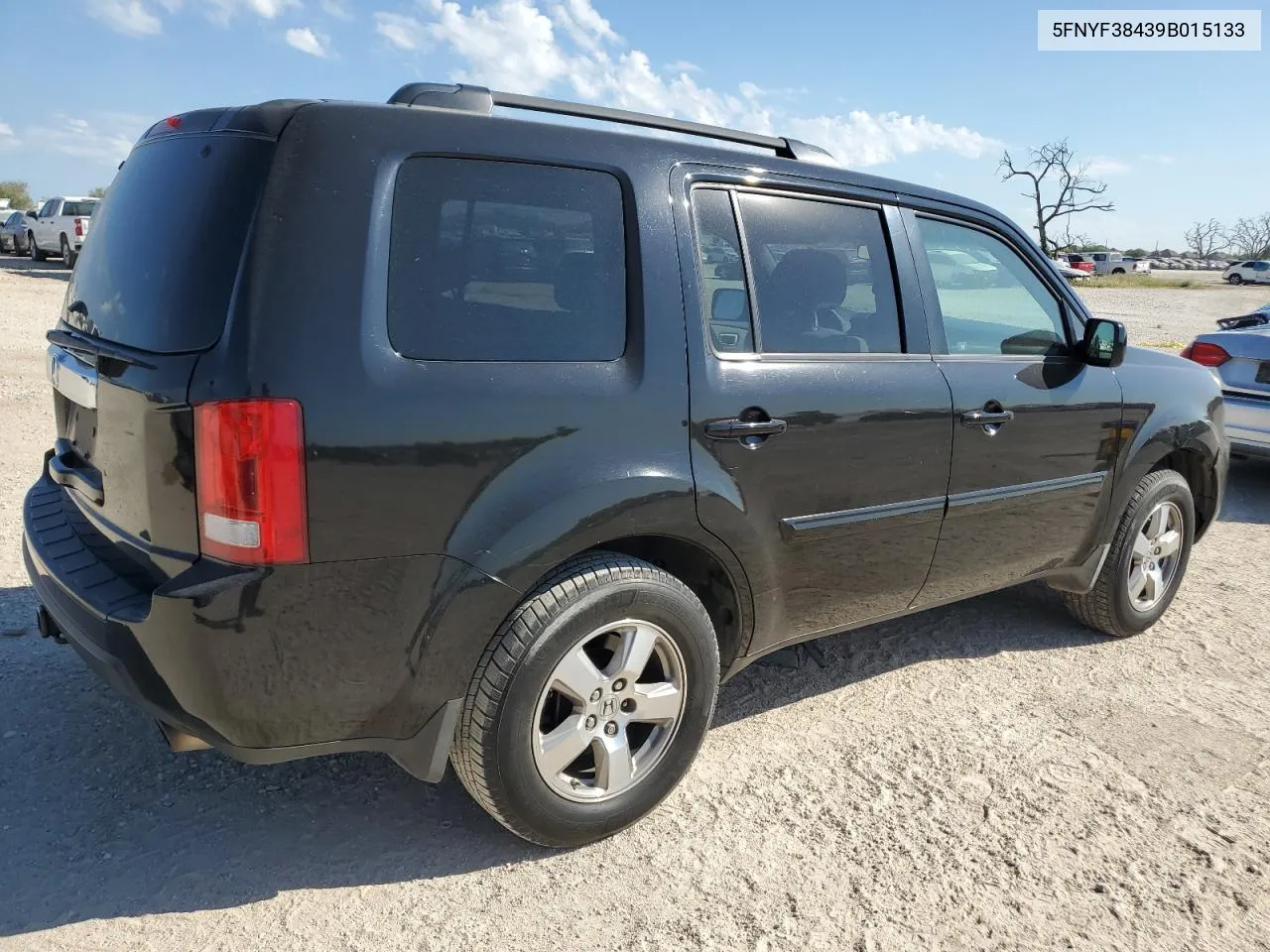 2009 Honda Pilot Ex VIN: 5FNYF38439B015133 Lot: 72661194