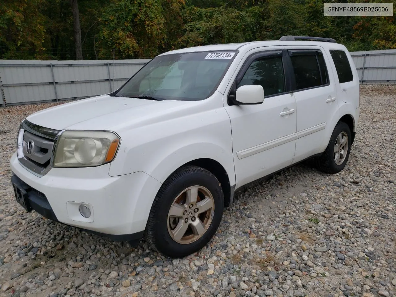 5FNYF48569B025606 2009 Honda Pilot Exl