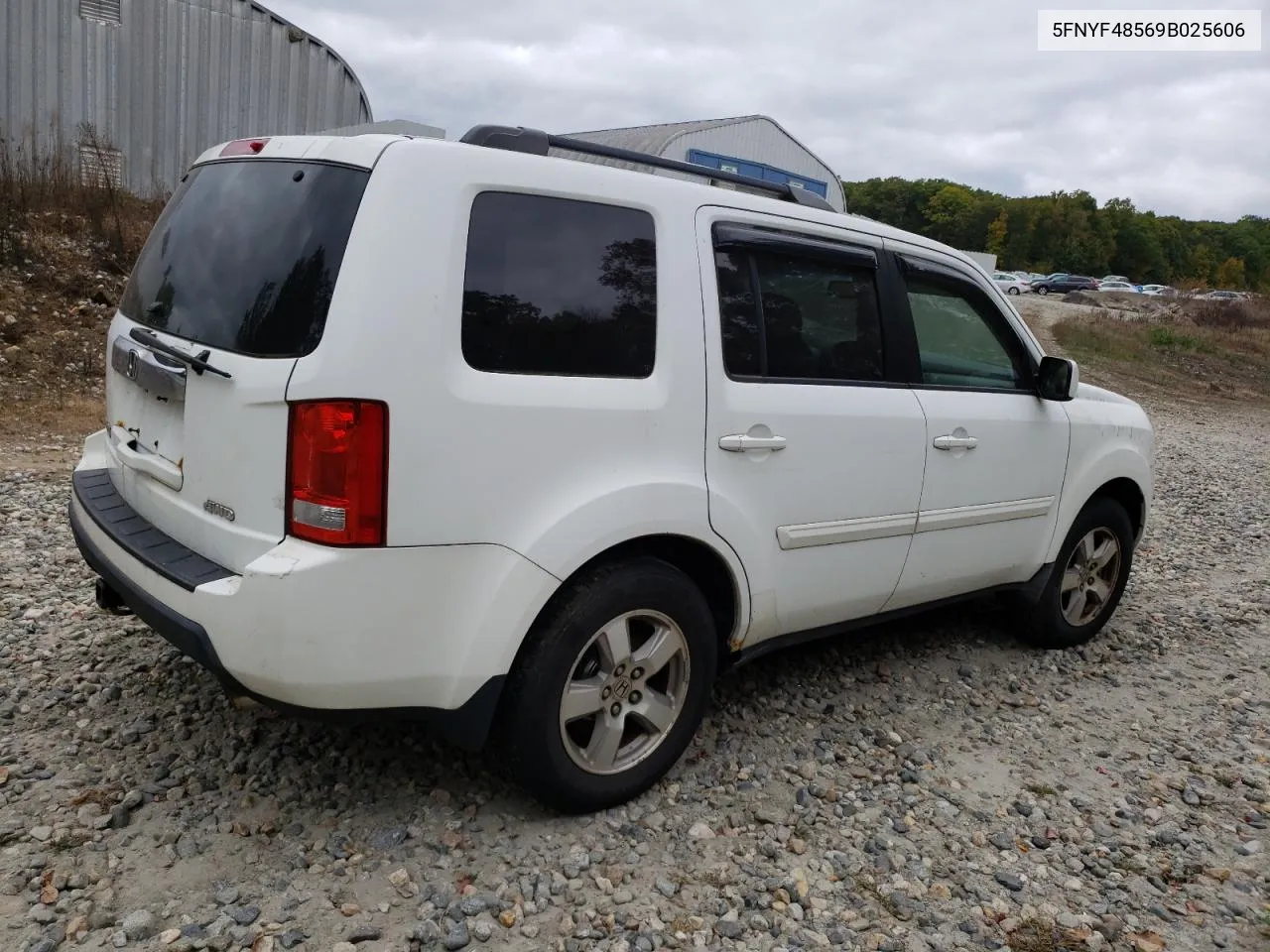 2009 Honda Pilot Exl VIN: 5FNYF48569B025606 Lot: 72780134