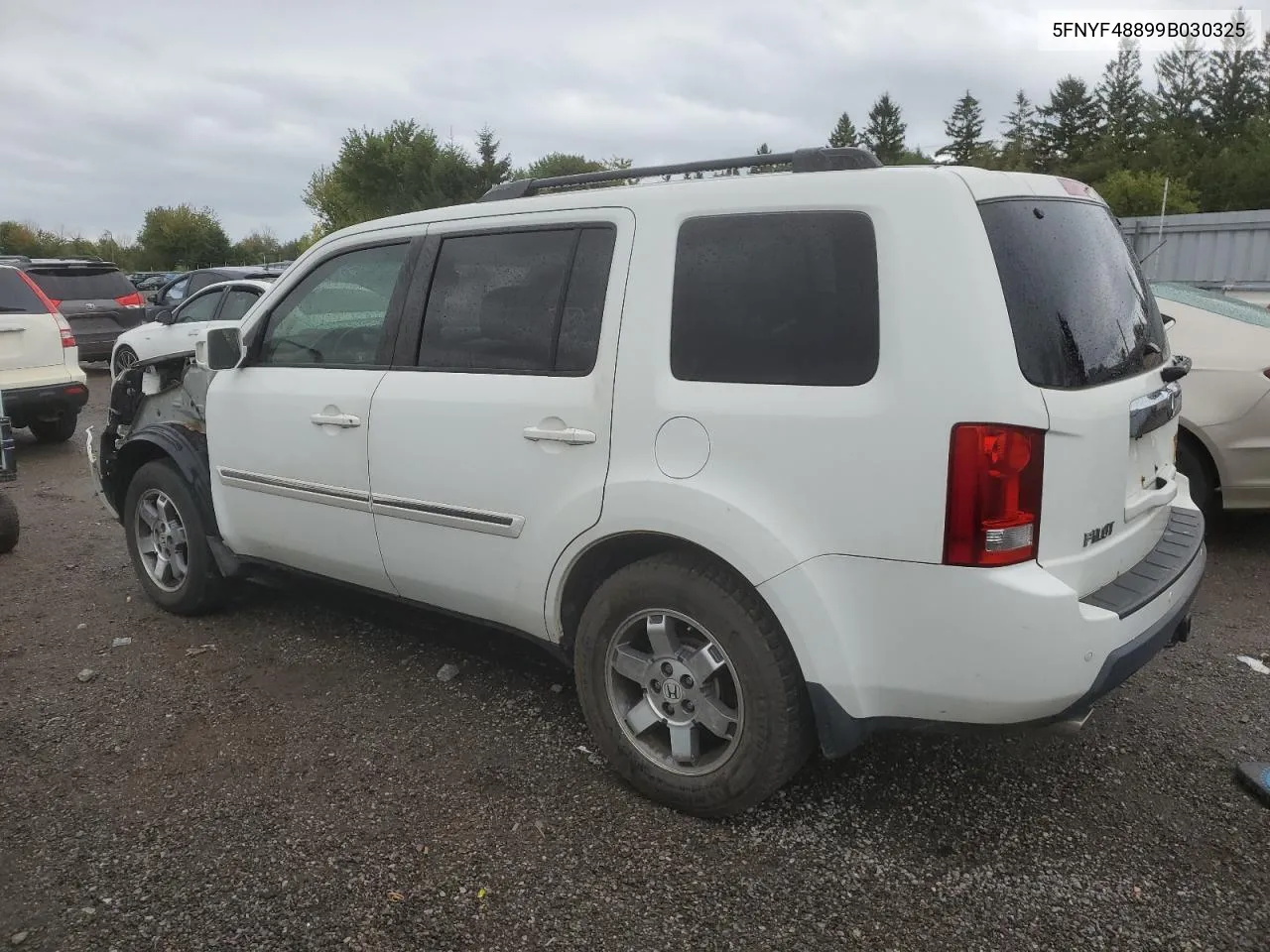 2009 Honda Pilot Touring VIN: 5FNYF48899B030325 Lot: 72839014