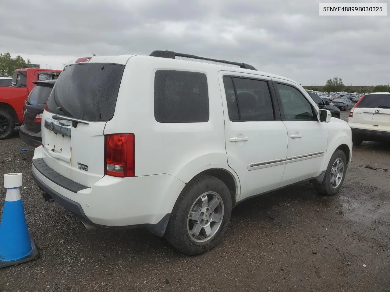 5FNYF48899B030325 2009 Honda Pilot Touring