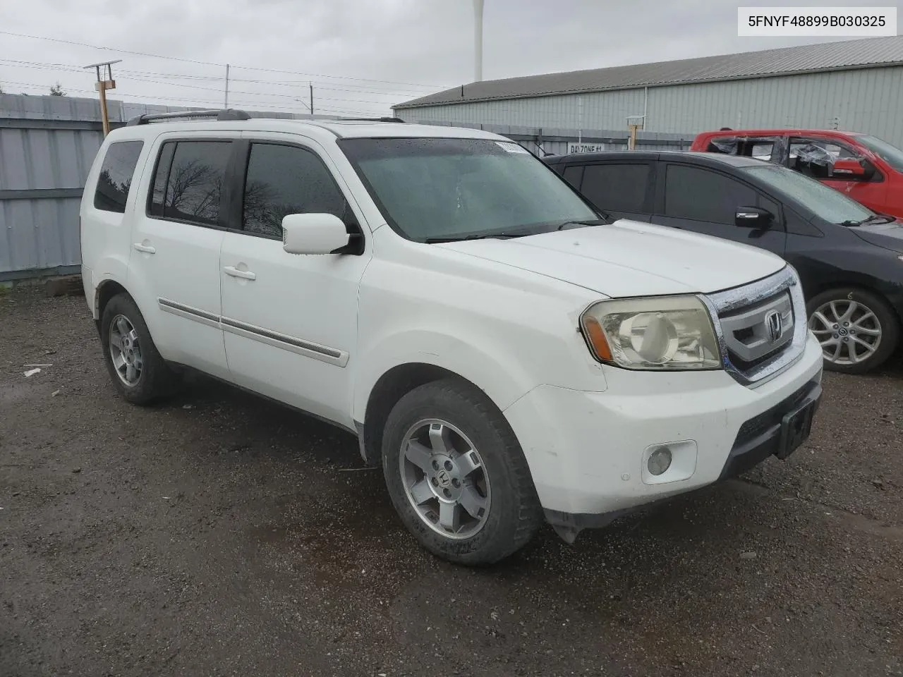 5FNYF48899B030325 2009 Honda Pilot Touring