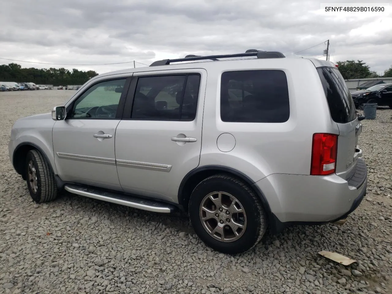 2009 Honda Pilot Touring VIN: 5FNYF48829B016590 Lot: 72845474