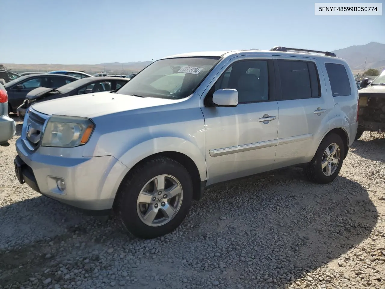 2009 Honda Pilot Exl VIN: 5FNYF48599B050774 Lot: 72958704