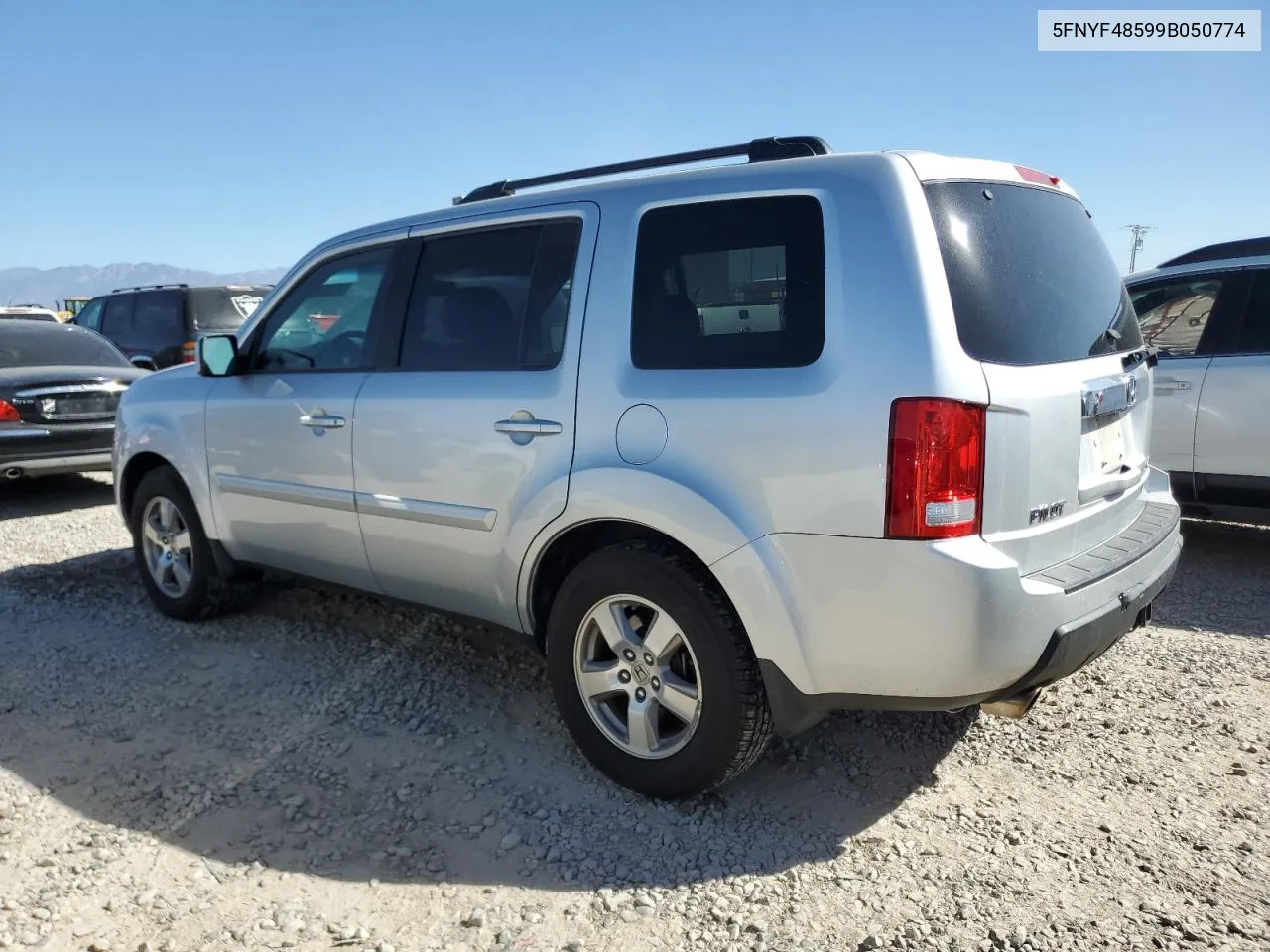 2009 Honda Pilot Exl VIN: 5FNYF48599B050774 Lot: 72958704