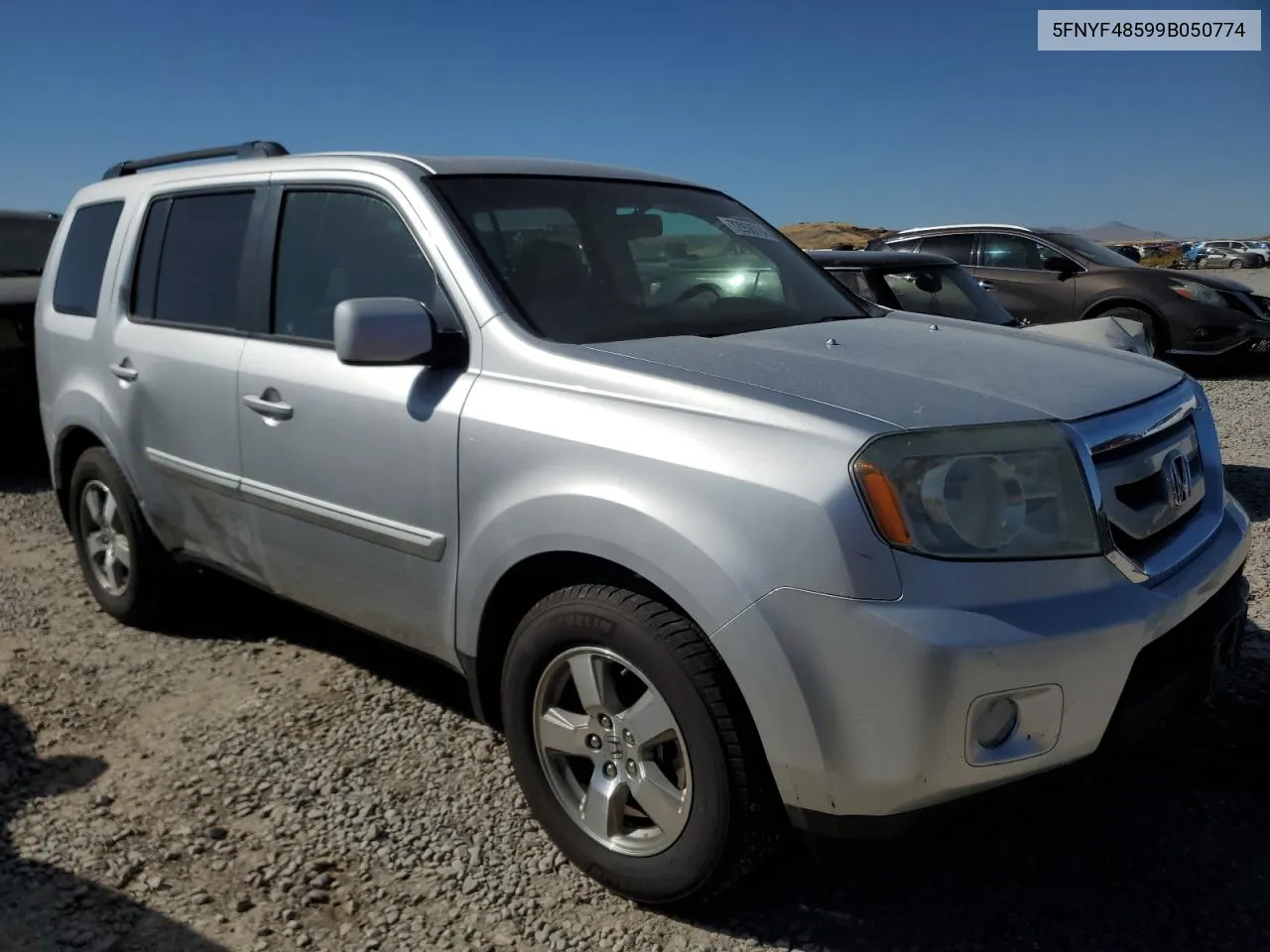 2009 Honda Pilot Exl VIN: 5FNYF48599B050774 Lot: 72958704