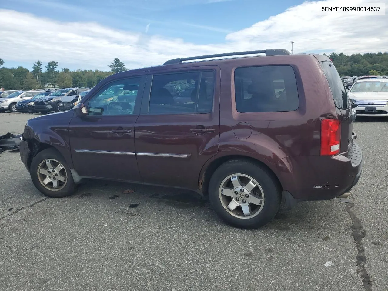 5FNYF48999B014537 2009 Honda Pilot Touring