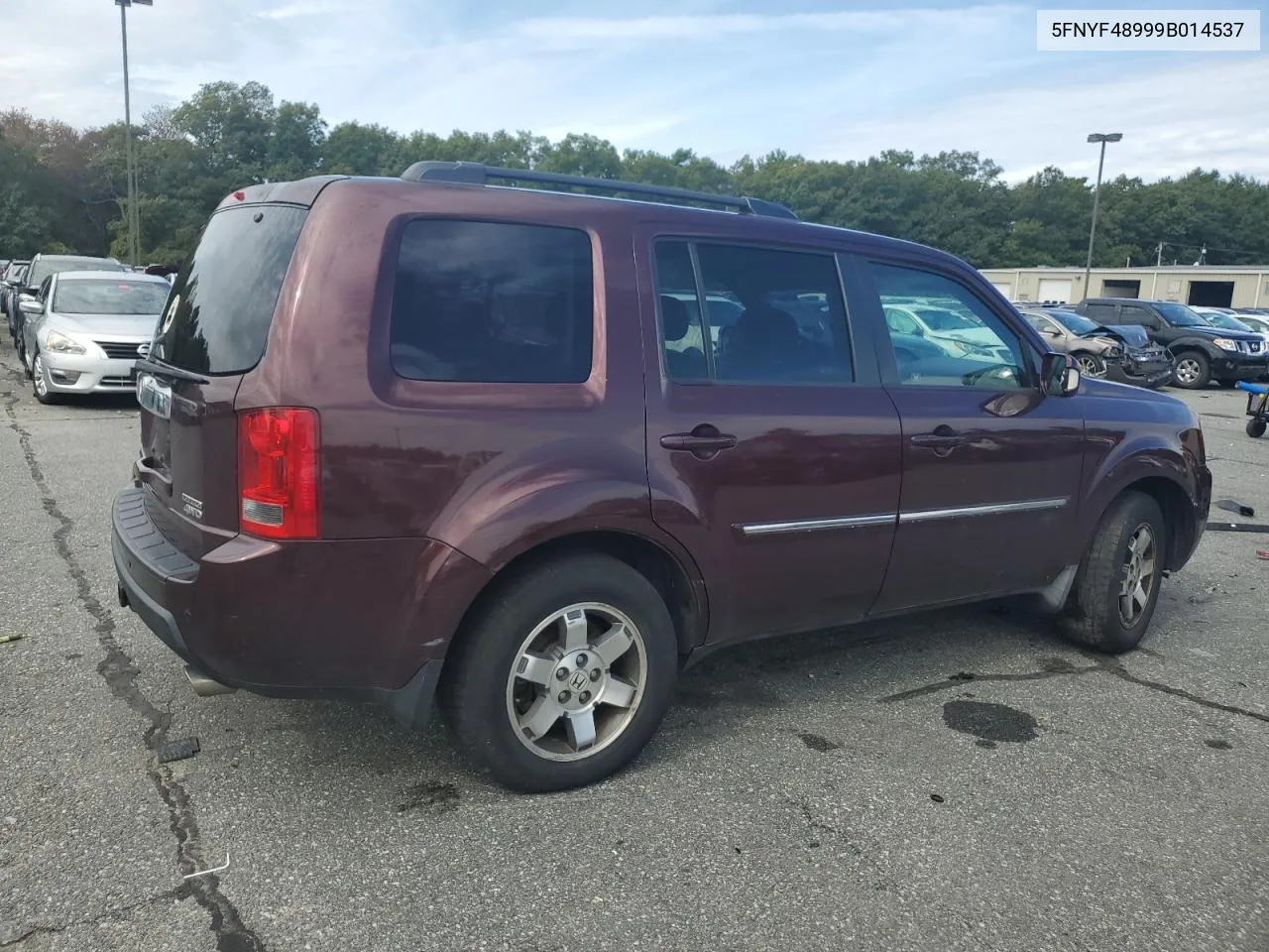 5FNYF48999B014537 2009 Honda Pilot Touring