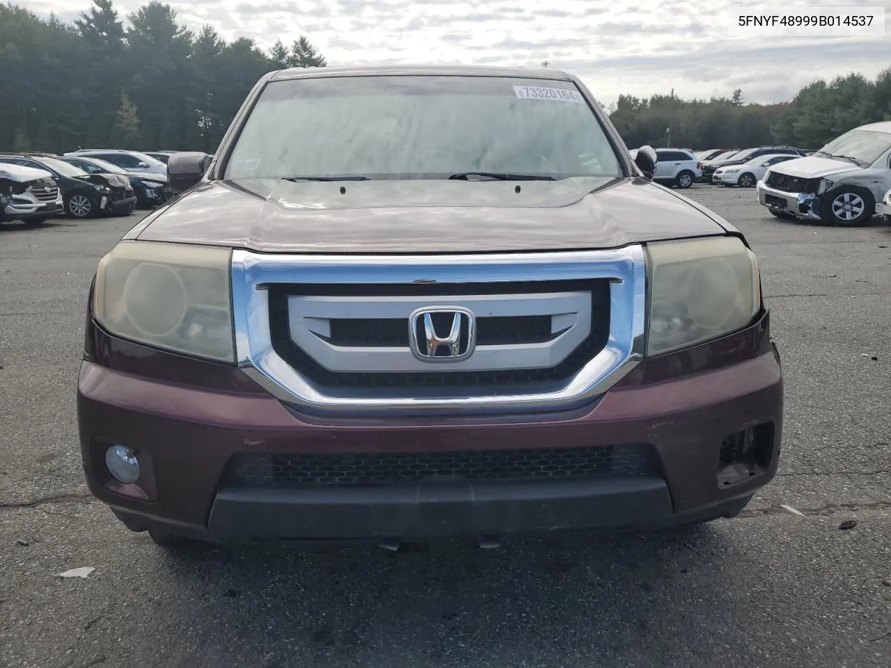 5FNYF48999B014537 2009 Honda Pilot Touring