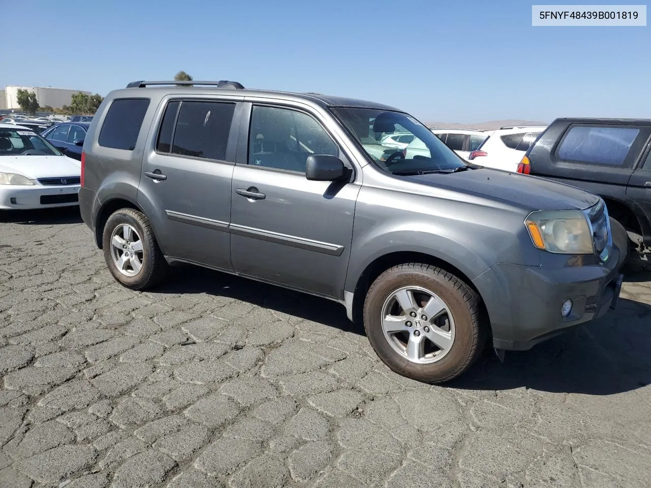 5FNYF48439B001819 2009 Honda Pilot Ex