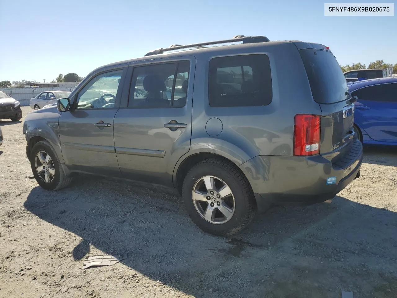 5FNYF486X9B020675 2009 Honda Pilot Exl