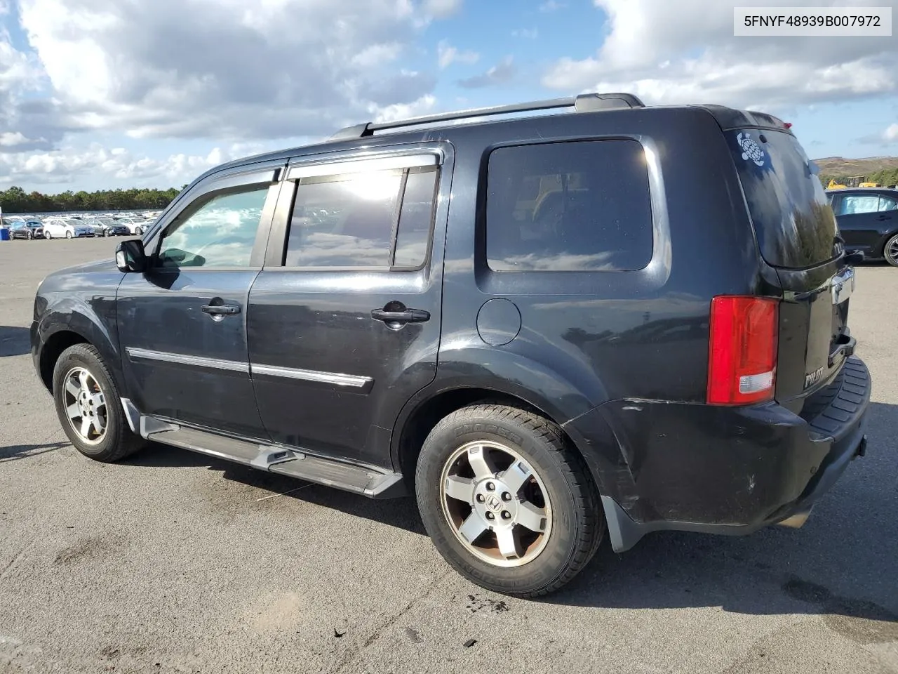 2009 Honda Pilot Touring VIN: 5FNYF48939B007972 Lot: 74180074