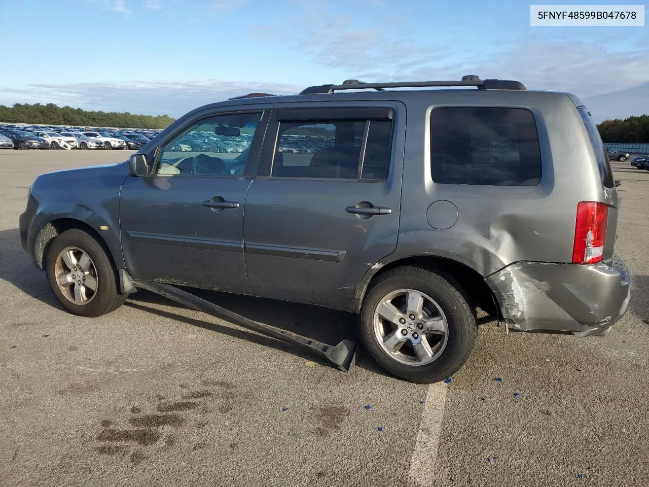 5FNYF48599B047678 2009 Honda Pilot Exl