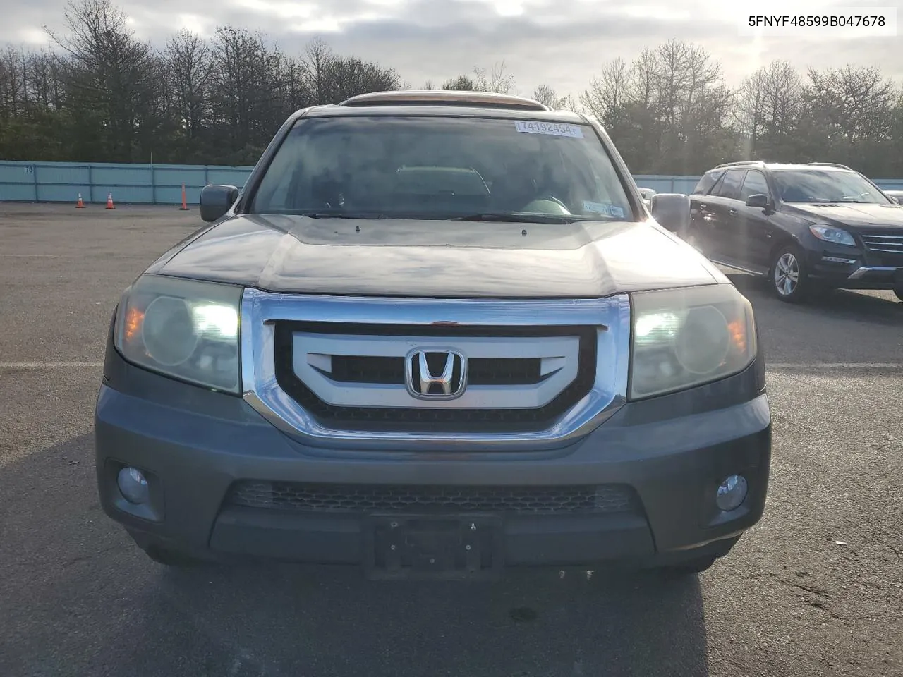 5FNYF48599B047678 2009 Honda Pilot Exl