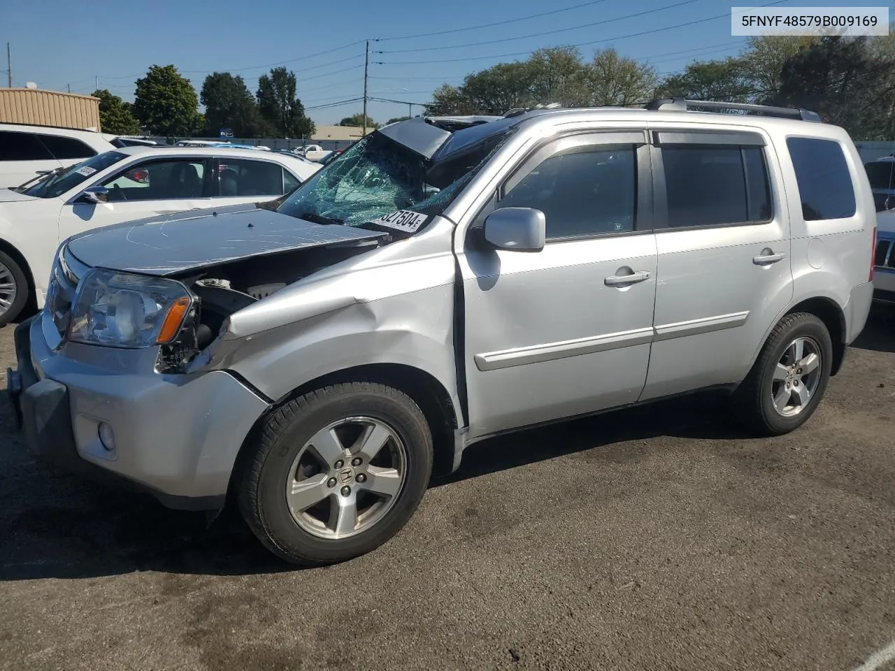 2009 Honda Pilot Exl VIN: 5FNYF48579B009169 Lot: 74327504