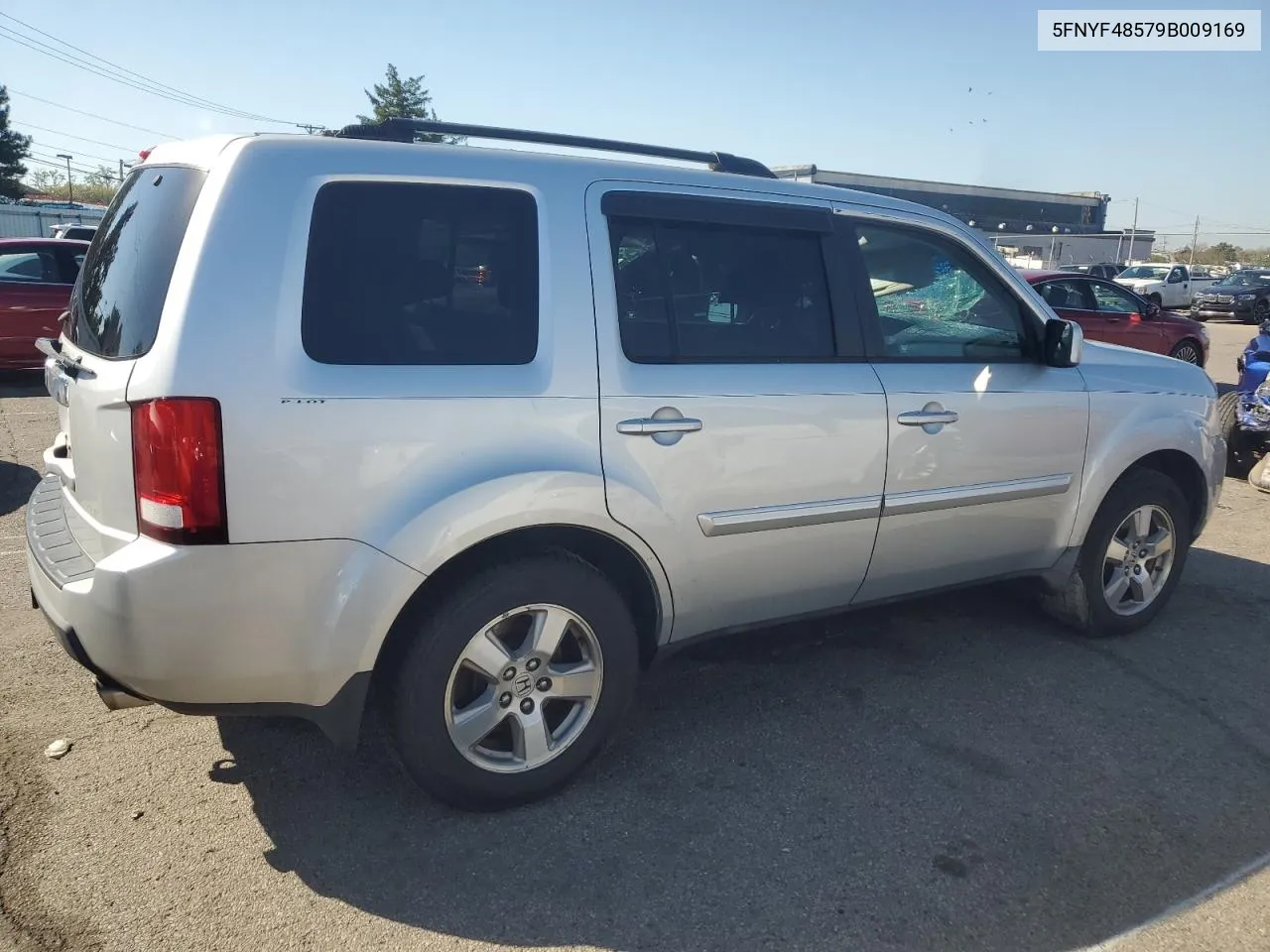 2009 Honda Pilot Exl VIN: 5FNYF48579B009169 Lot: 74327504