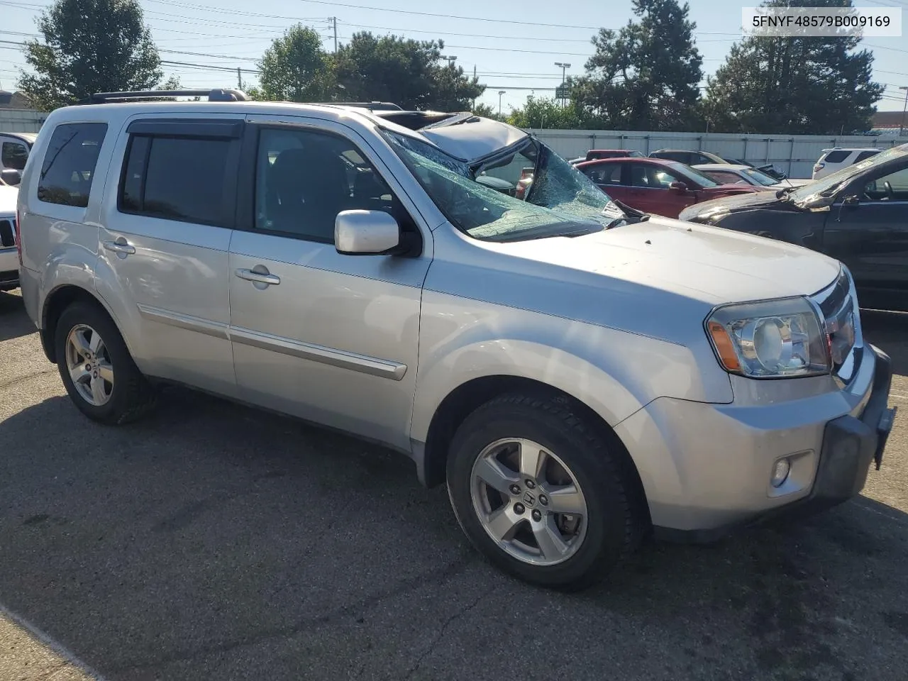 2009 Honda Pilot Exl VIN: 5FNYF48579B009169 Lot: 74327504