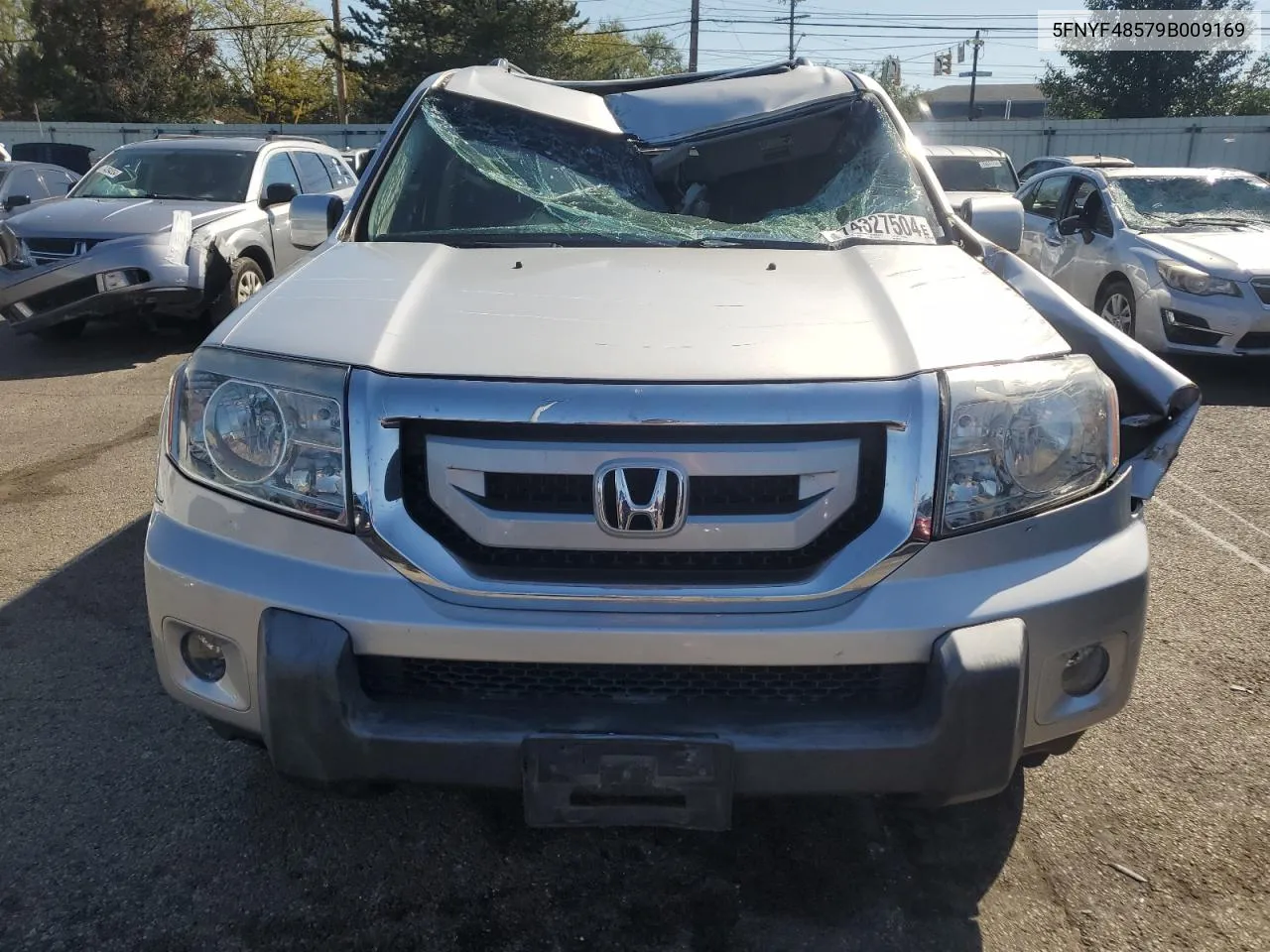 2009 Honda Pilot Exl VIN: 5FNYF48579B009169 Lot: 74327504