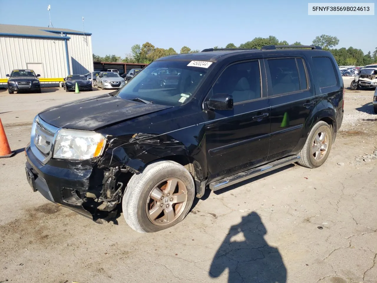 2009 Honda Pilot Exl VIN: 5FNYF38569B024613 Lot: 74500244