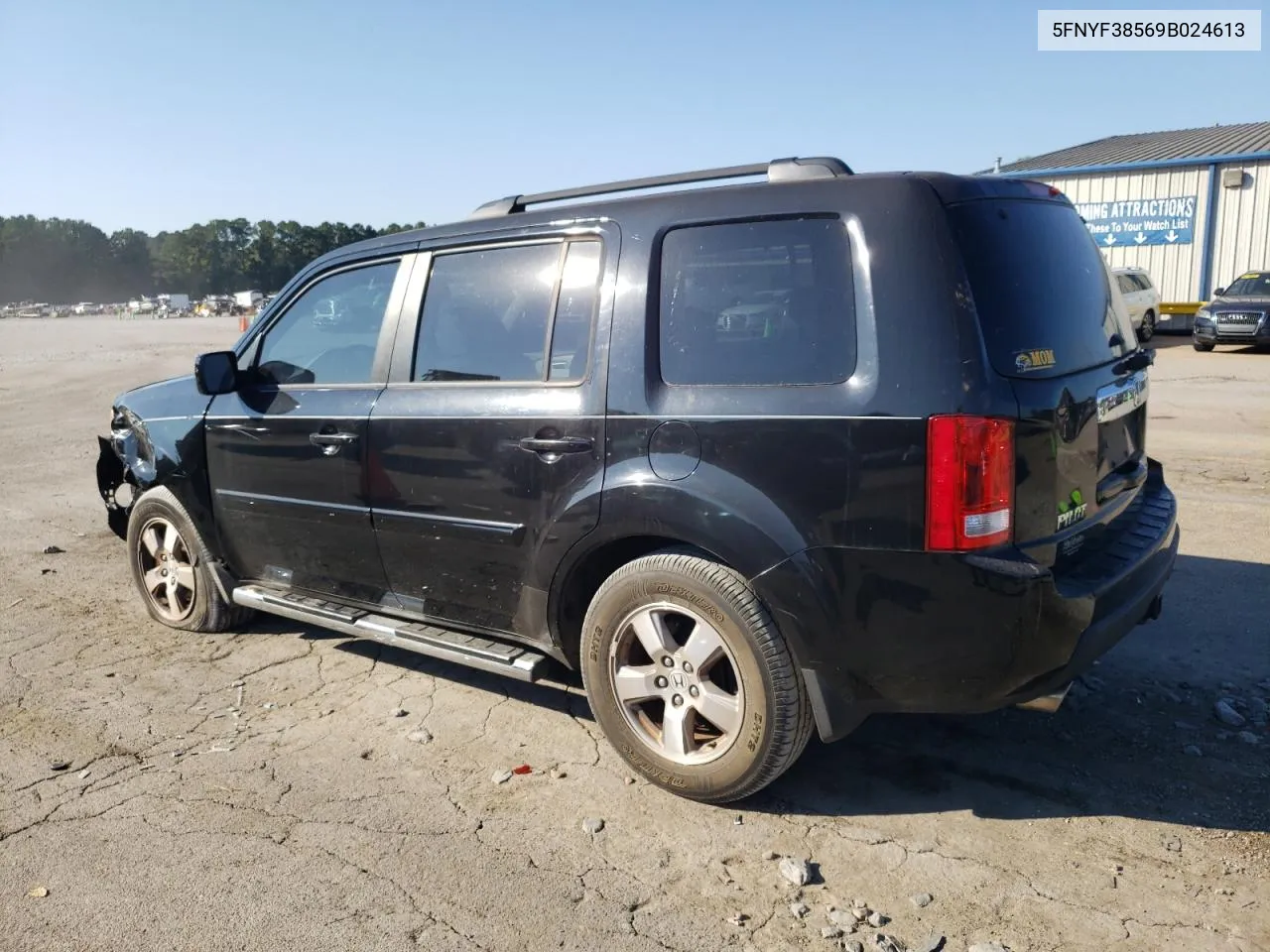 2009 Honda Pilot Exl VIN: 5FNYF38569B024613 Lot: 74500244