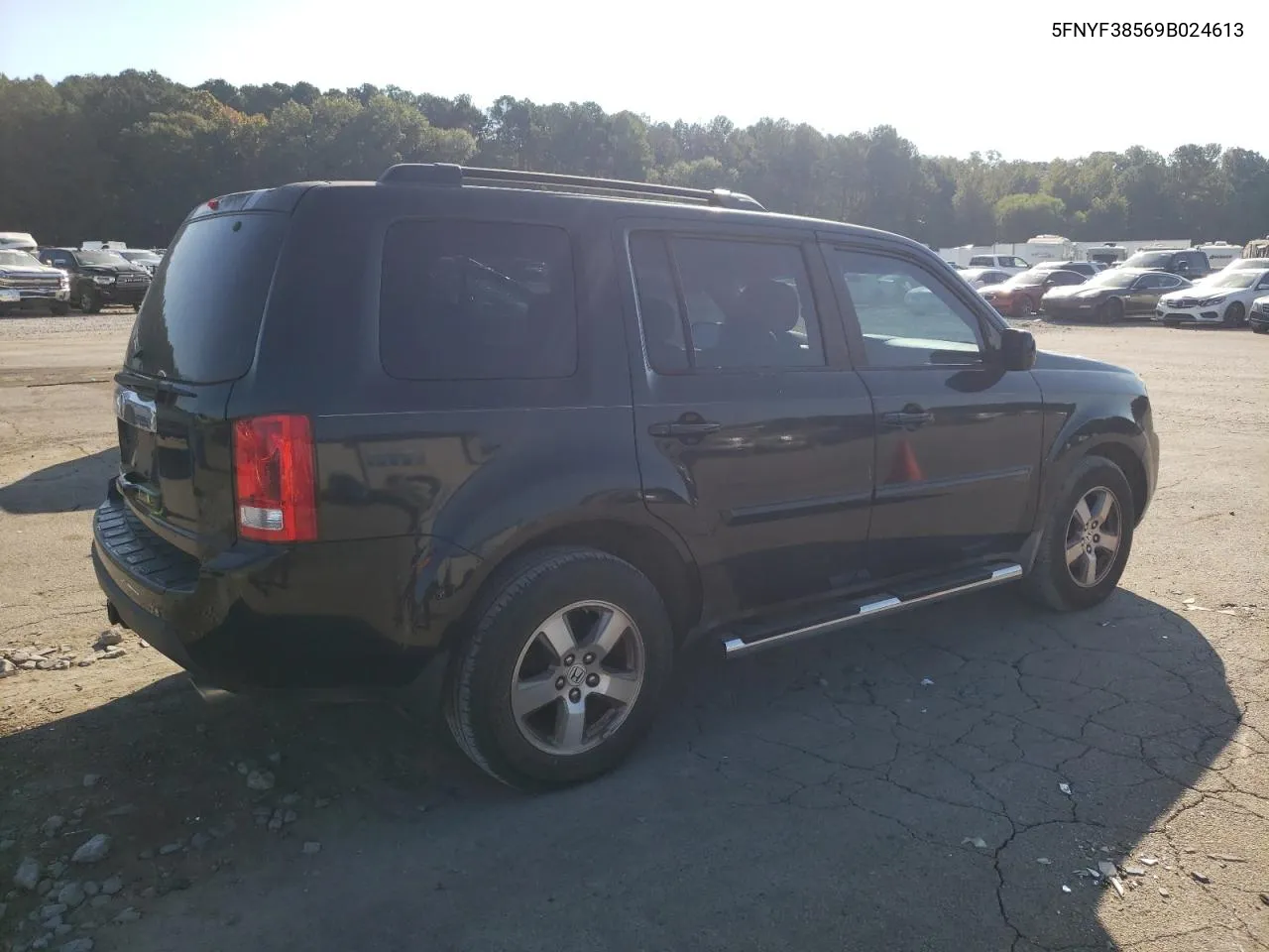 2009 Honda Pilot Exl VIN: 5FNYF38569B024613 Lot: 74500244