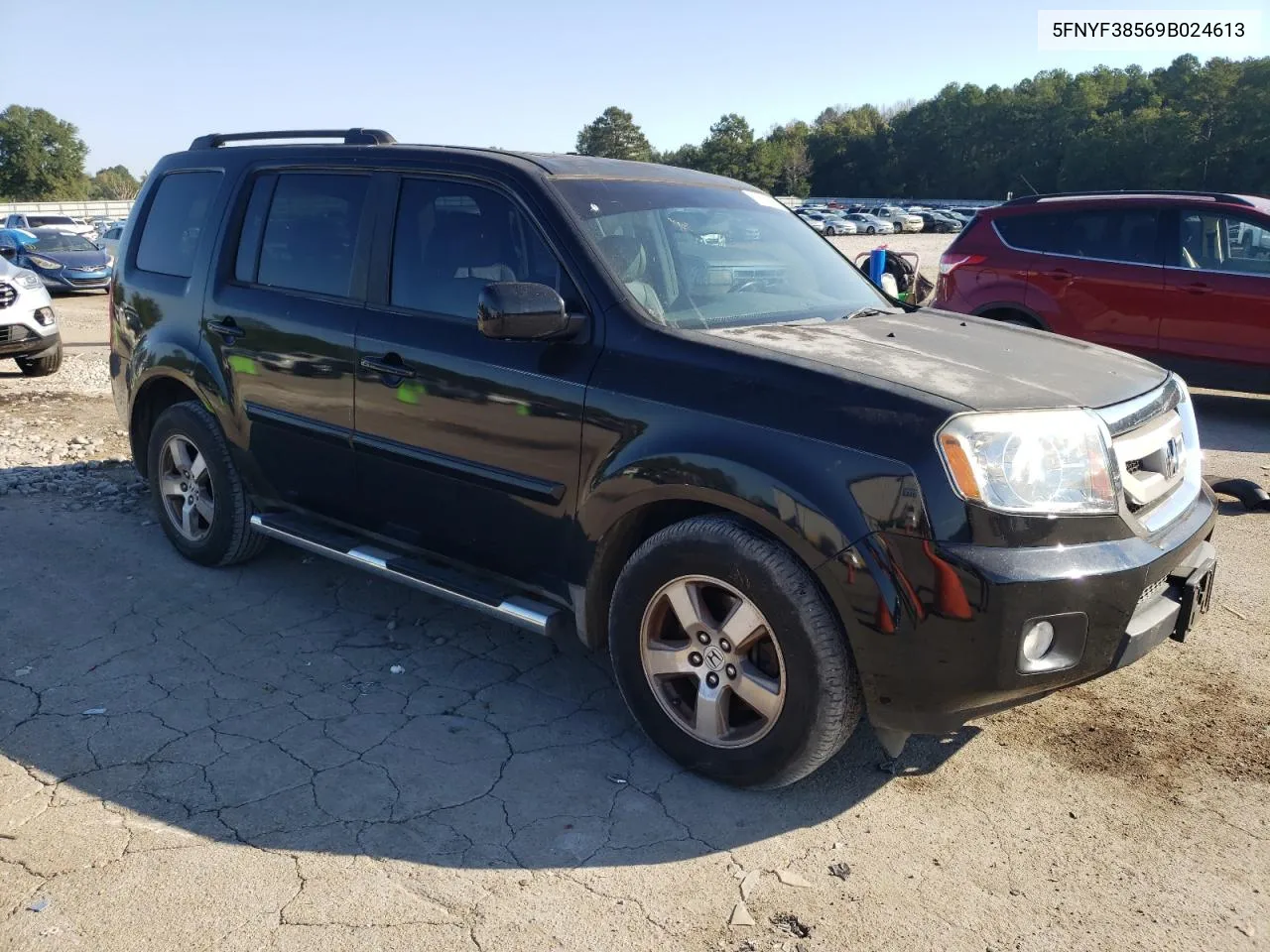 2009 Honda Pilot Exl VIN: 5FNYF38569B024613 Lot: 74500244