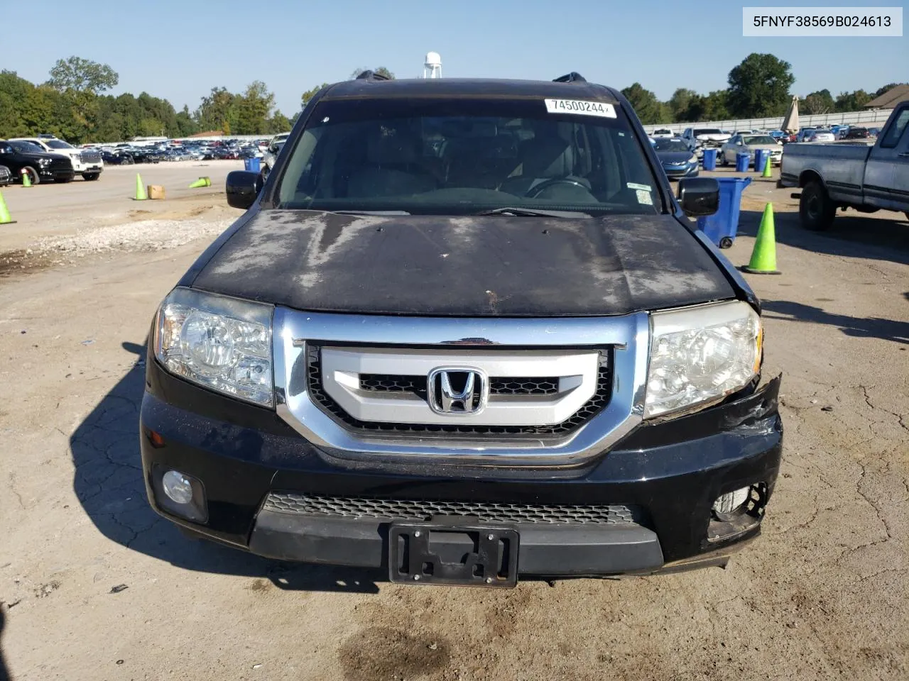 2009 Honda Pilot Exl VIN: 5FNYF38569B024613 Lot: 74500244