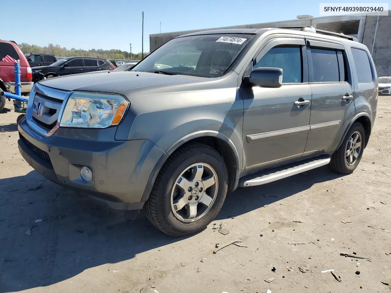 5FNYF48939B029440 2009 Honda Pilot Touring