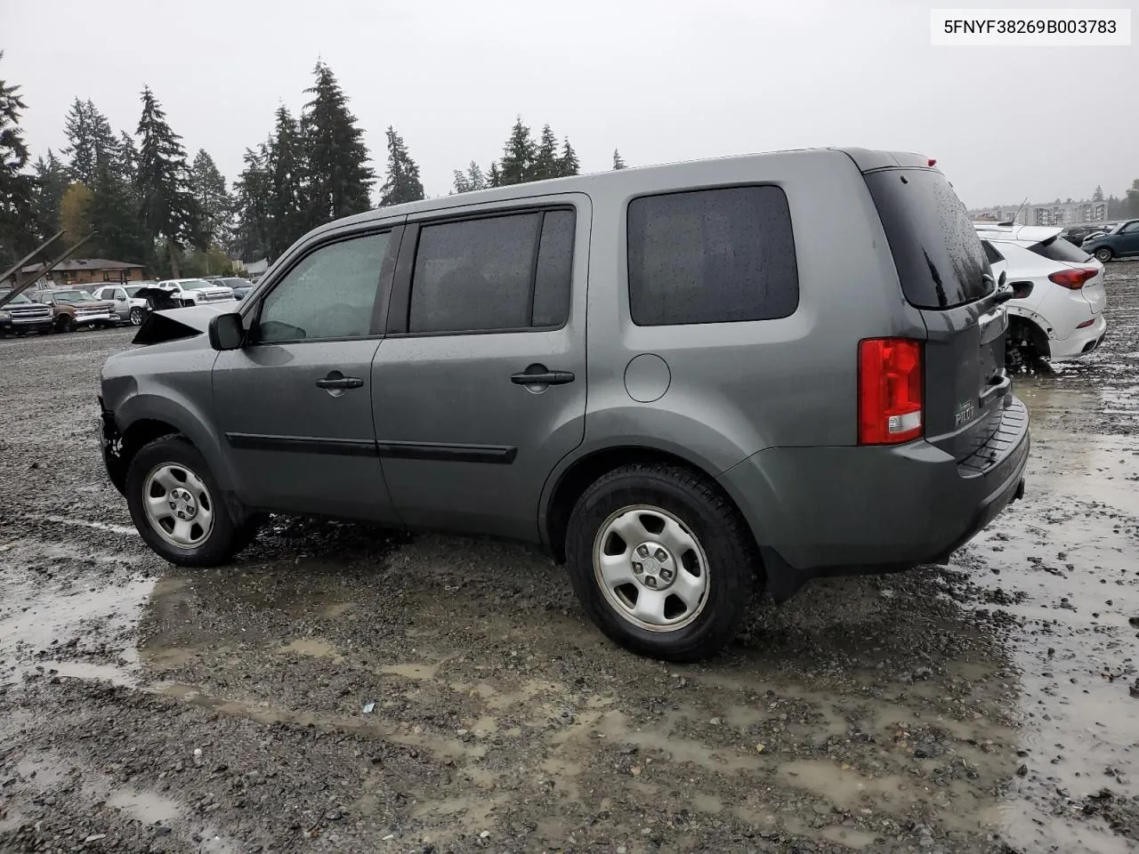 5FNYF38269B003783 2009 Honda Pilot Lx