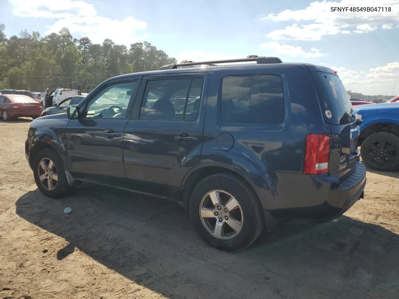 5FNYF48549B047118 2009 Honda Pilot Exl