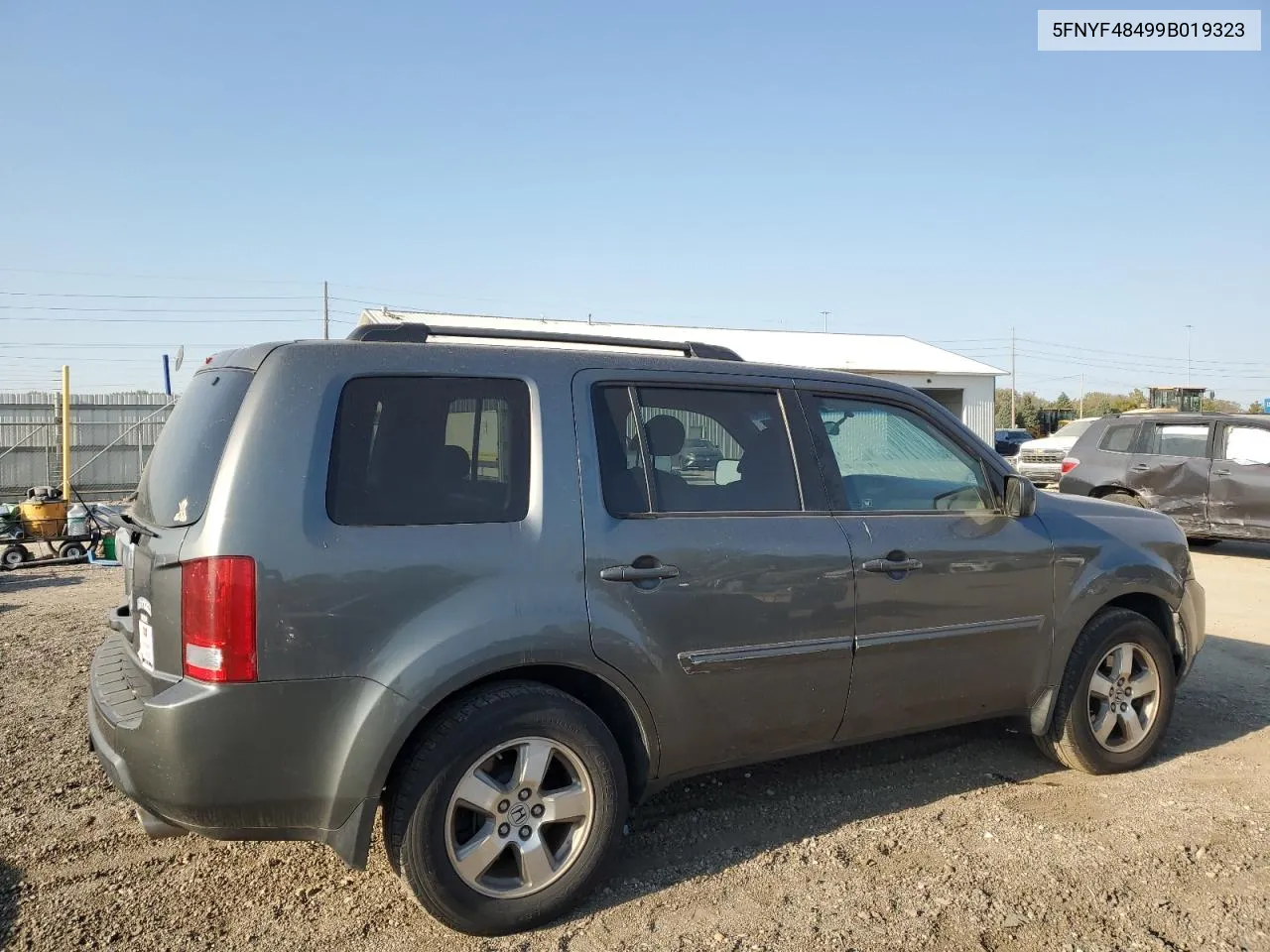 5FNYF48499B019323 2009 Honda Pilot Ex