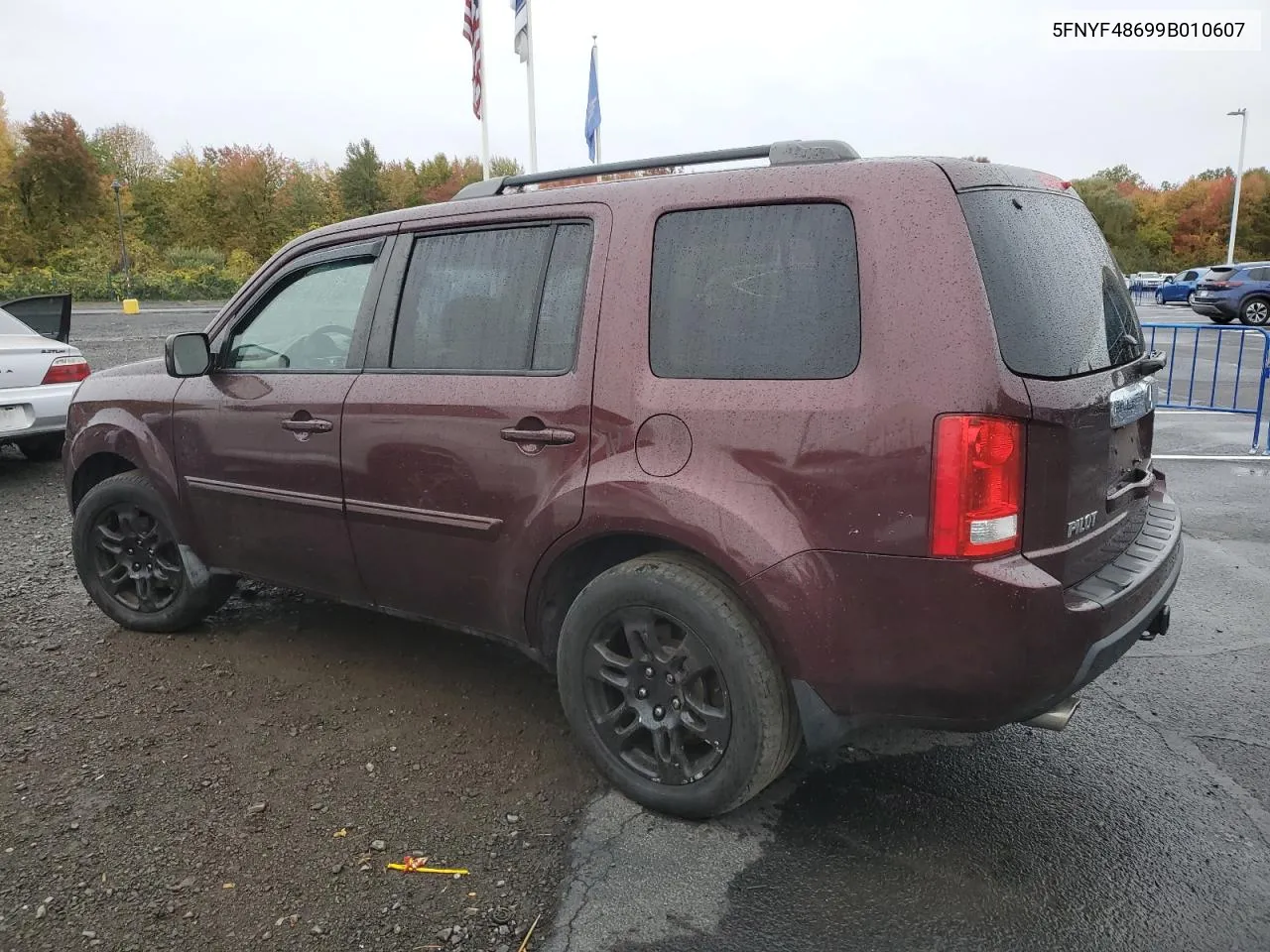 5FNYF48699B010607 2009 Honda Pilot Exl