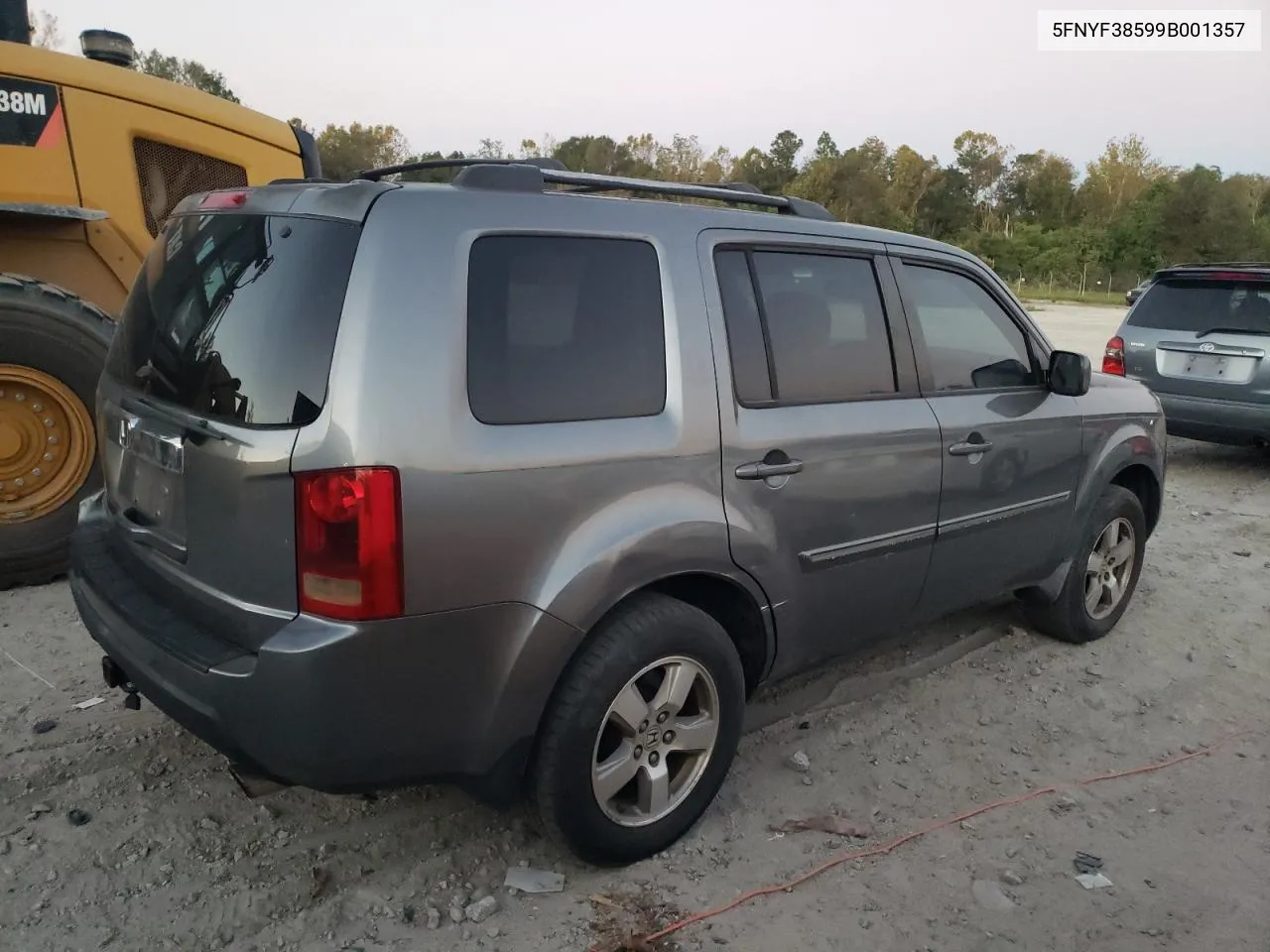 2009 Honda Pilot Exl VIN: 5FNYF38599B001357 Lot: 76583914