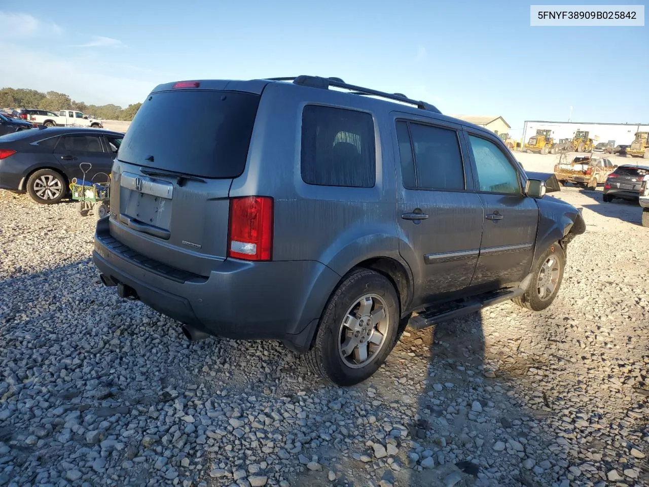 5FNYF38909B025842 2009 Honda Pilot Touring