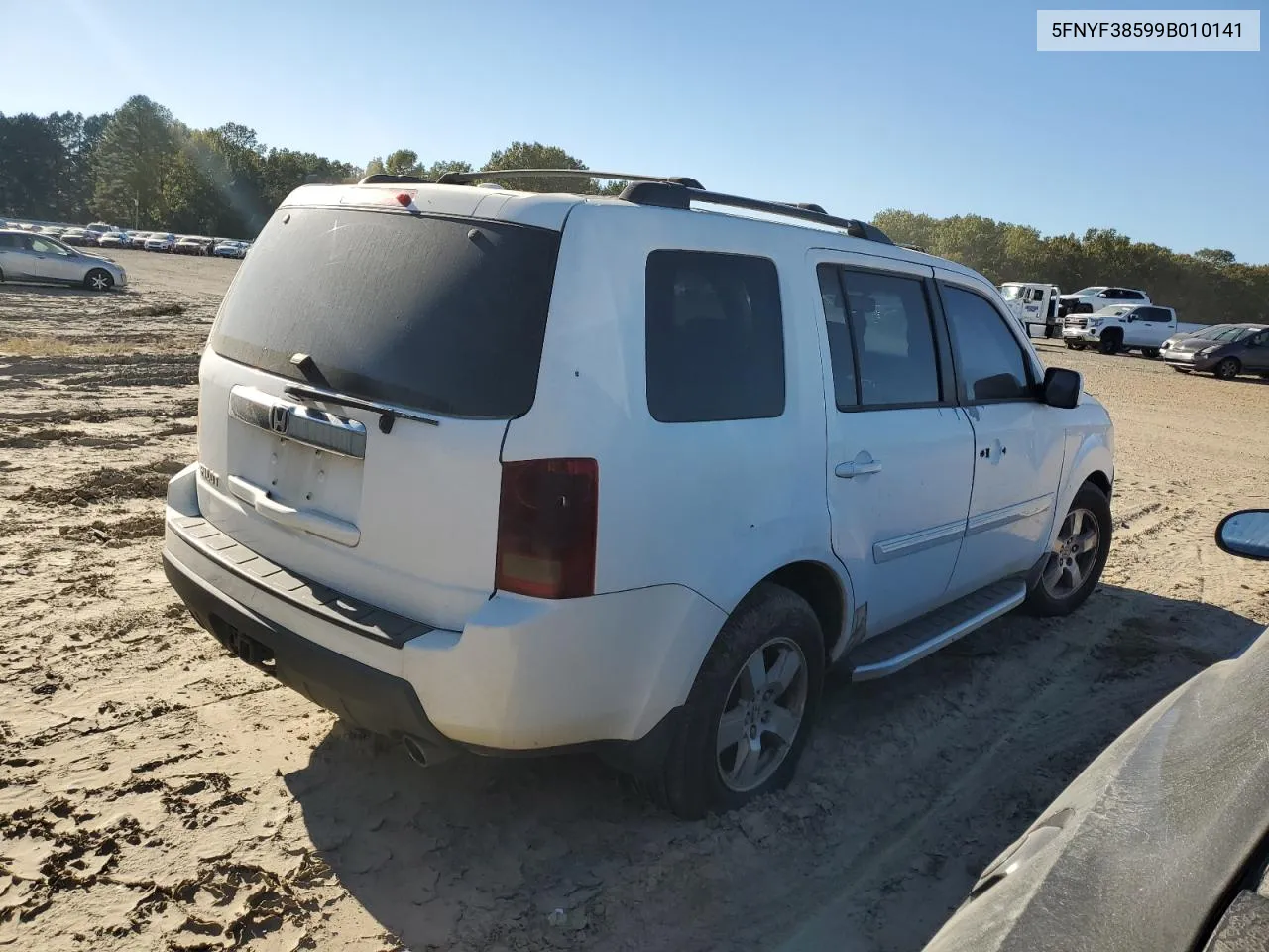 5FNYF38599B010141 2009 Honda Pilot Exl