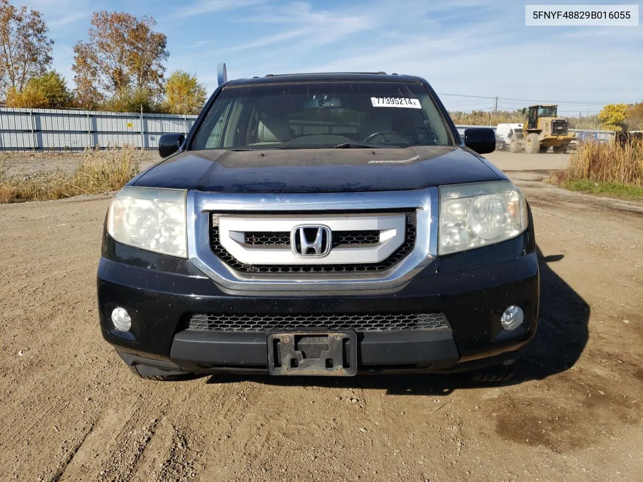 2009 Honda Pilot Touring VIN: 5FNYF48829B016055 Lot: 77395214