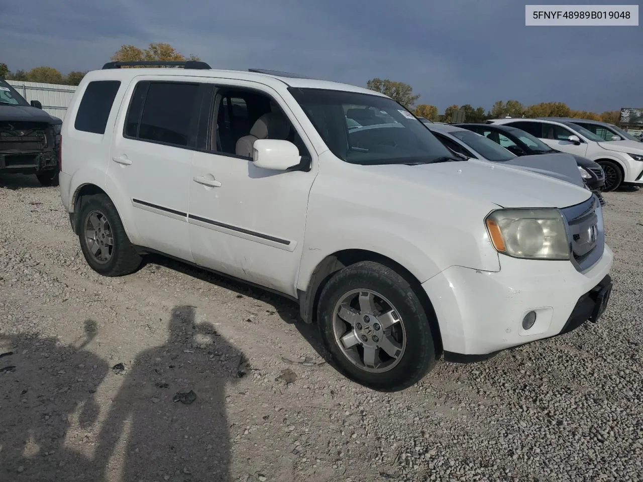 2009 Honda Pilot Touring VIN: 5FNYF48989B019048 Lot: 77440964