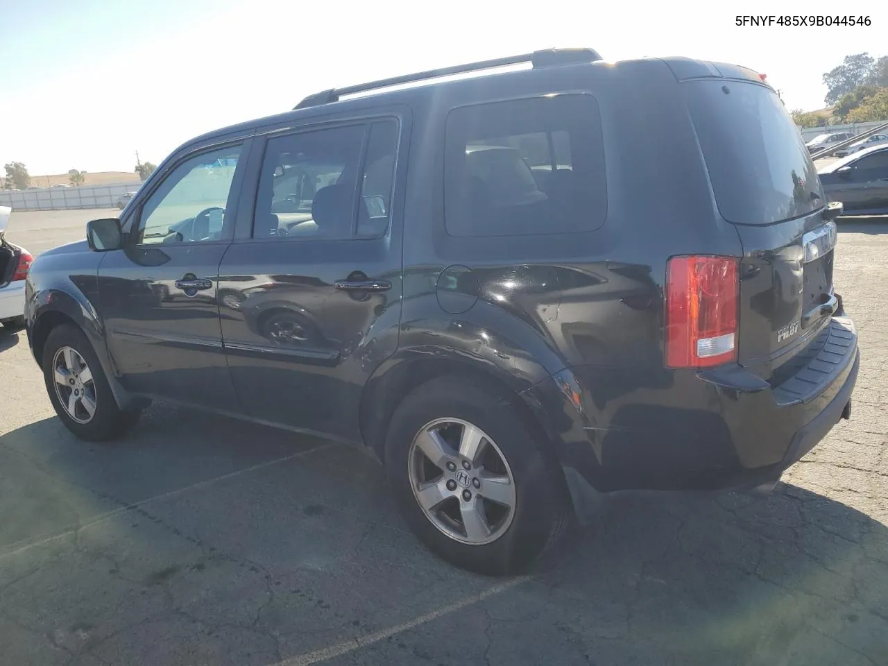 2009 Honda Pilot Exl VIN: 5FNYF485X9B044546 Lot: 77504454