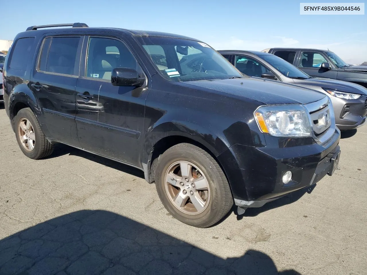 2009 Honda Pilot Exl VIN: 5FNYF485X9B044546 Lot: 77504454